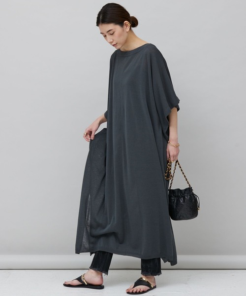 美品✨Curensology カレンソロジー ヤクロングニットワンピース グレー カレンソロジー Curensology グレー ニット ワンピース - メルカリ