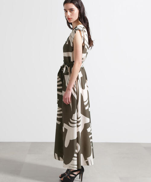 PINKY&DIANNE レース タイト ノースリーブ ワンピース カシュクール PINKY&DIANNE（ピンキー アンド ダイアン） ノースリーブワンピース 38