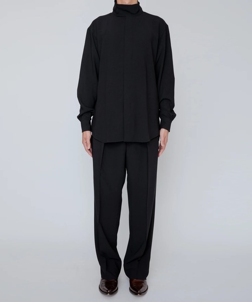 サイズ4 TROUSERS WIDE RAINMAKER 黒 「RAINMAKER/レインメーカー スラックス RAINMAKER（レインメーカー） 23SS パンツ