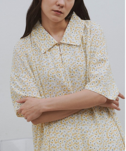 「Libra Cue」 半袖ワンピース FREE ブラック レディース_画像5