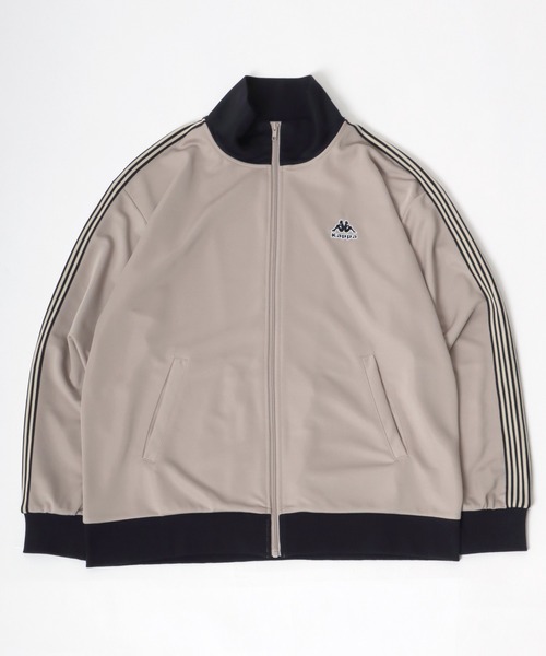 Kappa（カッパ） ジャージブルゾン M ベージュ メンズ : ZOZOTOWN