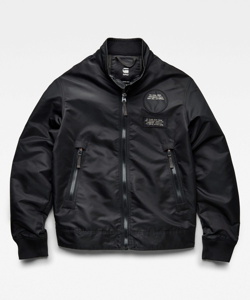 g-star raw ブルゾン G-STAR RAW ナイロンジャケット FOUNDATION PADDED JACKET/ライト
