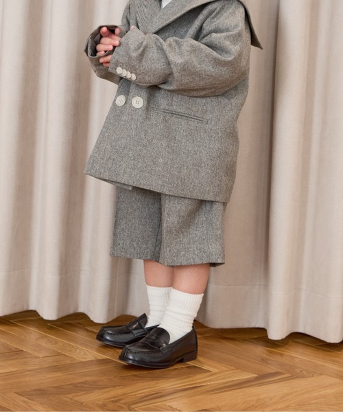 LOWRYS FARM(ローリーズファーム) パンツ メランジツイルハーフ LOWRYS FARM(ローリーズファーム) パンツ メランジツイルハーフ