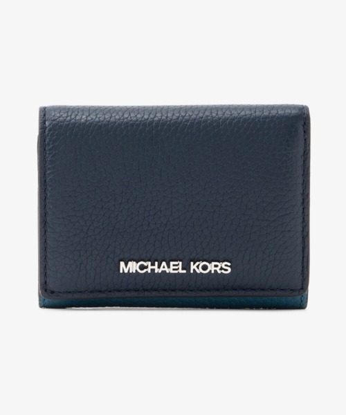 美品‼️マイケルコース　ミニ財布　青 MICHAEL KORS（マイケルコース） 財布 FREE ブルー系その他 レディース