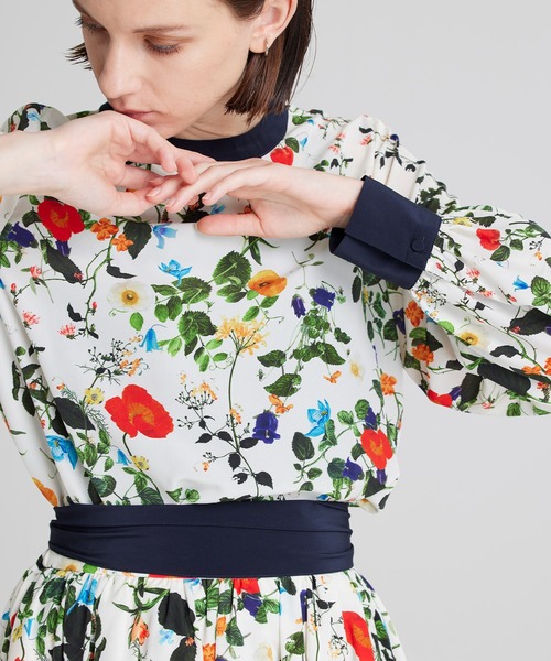 「NOISE MAKER」 長袖ブラウス FREE オフホワイト レディース_画像5