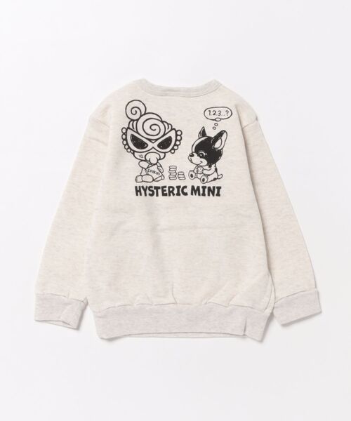 HYSTERIC MINI（ヒステリックミニ） パーカー MINI＆J SNACK TIME 裏毛
