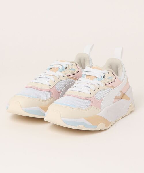 「PUMA」 ローカットスニーカー 25.0cm ピンク メンズ_画像4