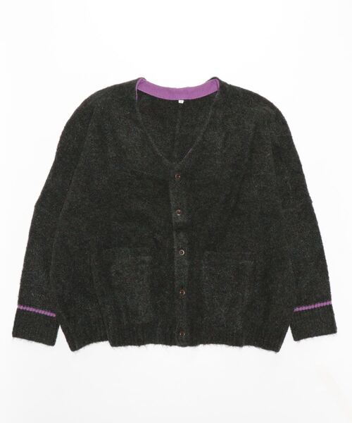 「FRAPBOIS」 ニットカーディガン 2 グリーン系その他 レディース_画像2