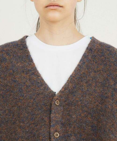 「FRAPBOIS」 ニットカーディガン 2 グリーン系その他 レディース_画像5