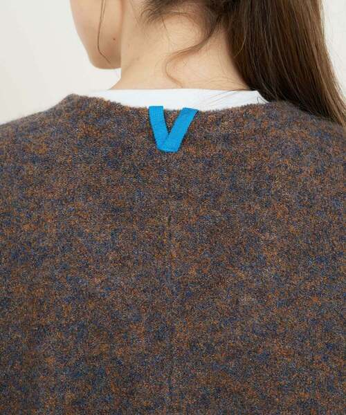 「FRAPBOIS」 ニットカーディガン 2 グリーン系その他 レディース_画像6