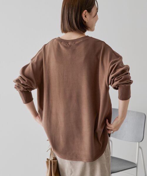AMERICANA HENRY プルオーバー AMERICANA☆サーマルバックヘンリーネックプルオーバー＆リブレギンス