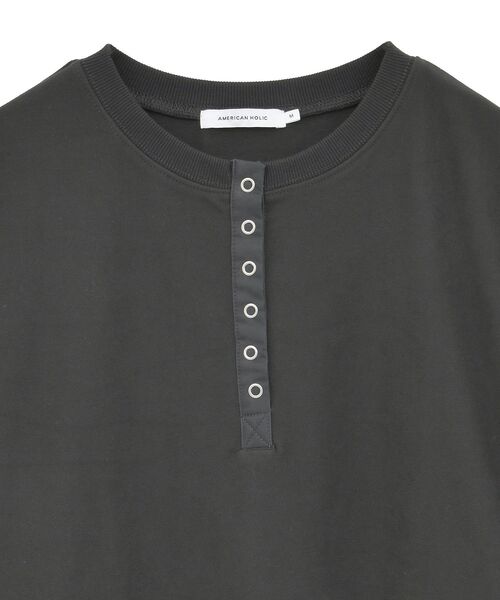 AMERICAN HOLIC（アメリカンホリック） tシャツ ソフトタッチヘンリー