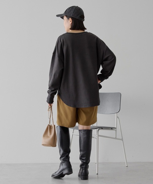 AMERICAN HOLIC（アメリカンホリック） tシャツ ソフトタッチヘンリー