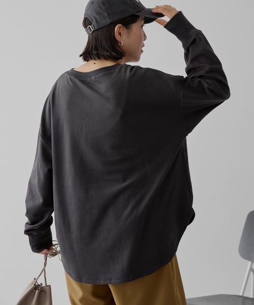 AMERICAN HOLIC（アメリカンホリック） tシャツ ソフトタッチヘンリー