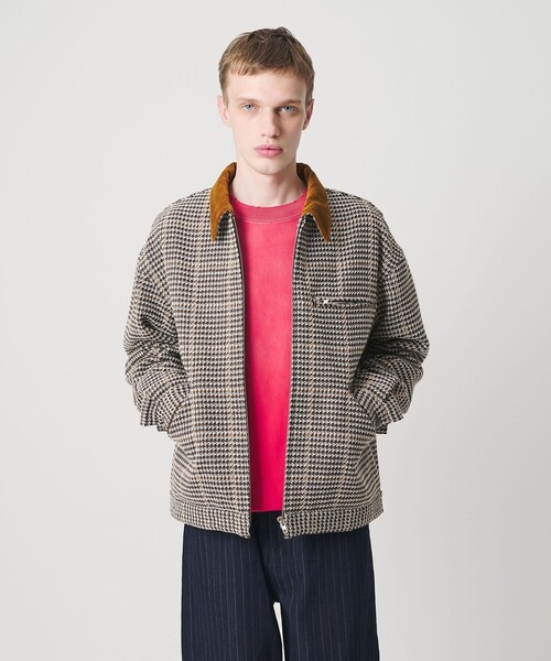 monkey time BEAUTY＆YOUTH UNITED ARROWS ブルゾン アウター チェック