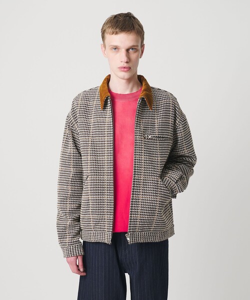 monkey time BEAUTY＆YOUTH UNITED ARROWS ブルゾン アウター チェック