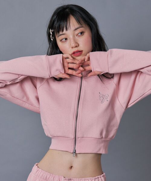 トレーナー/スウェット SPRING NIGHT SWEAT TOP SEQUENZE トレーナー スウェット WEB限定 / セットアップ対応