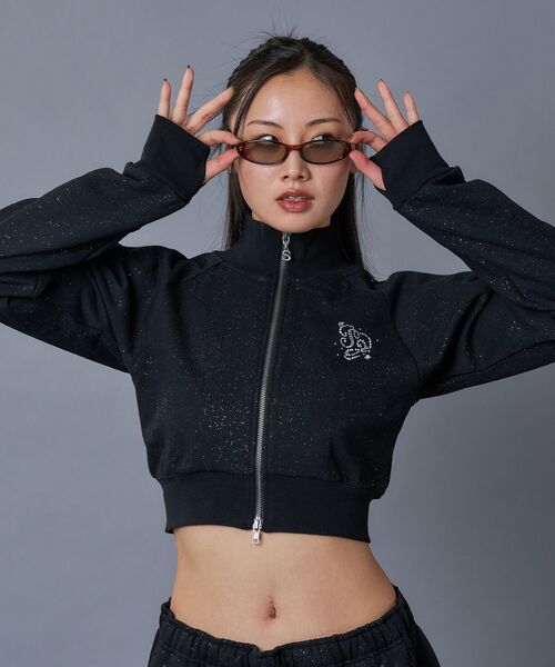 トレーナー/スウェット SPRING NIGHT SWEAT TOP SEQUENZE トレーナー スウェット WEB限定 / セットアップ対応