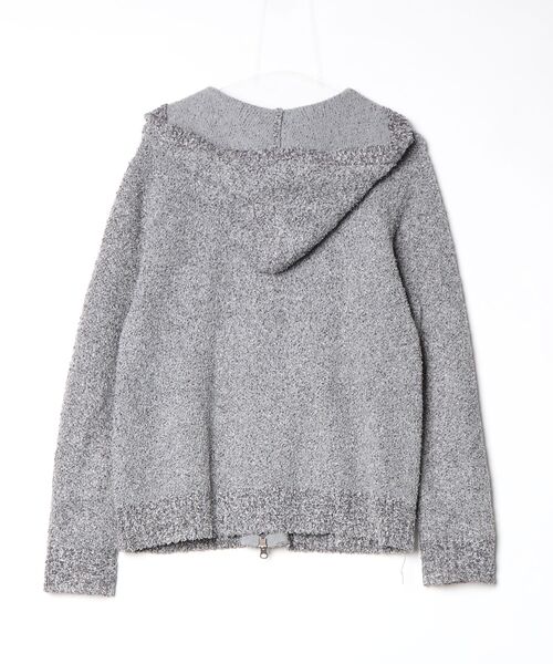 GELATO PIQUE HOMME」 ニットカーディガン MEDIUM グレー メンズ