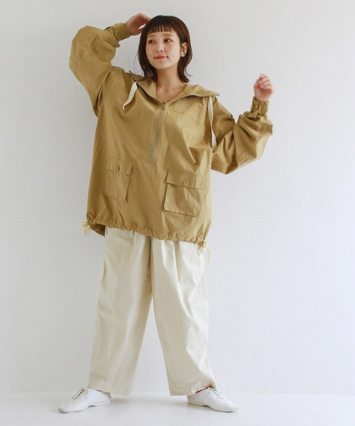 「Crisp」 パンツ FREE カーキ レディース_画像2