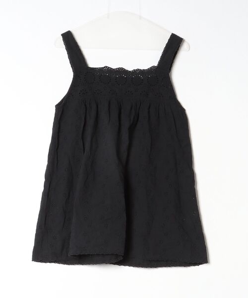 「BEAMS BOY」 キャミソールブラウス ONE SIZE ブラック レディース_画像2