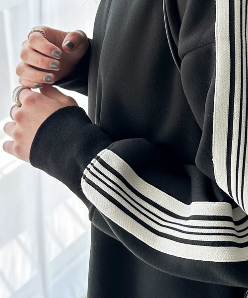 「GeeRA」 長袖ワンピース LARGE オートミール レディース_画像8