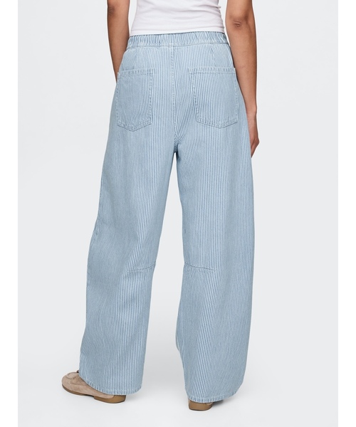 「GAP」 デニムパンツ L ブルー系その他 レディース_画像4