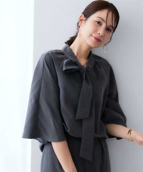 7days Life Styling ブラウス シャツ シャンブレー前後2WAY 【美品】23 