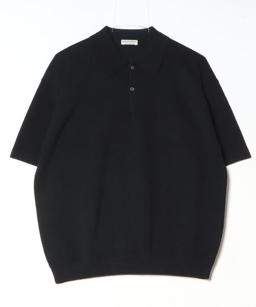 「BEAUTY&YOUTH UNITED ARROWS」 半袖ニット M ブラック メンズ