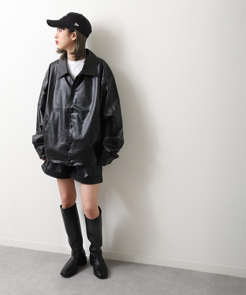 「ZIP FIVE」 「Contribe」ジャケット LARGE オフホワイト メンズ_画像4