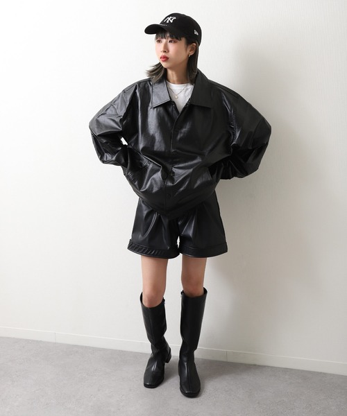 「ZIP FIVE」 「Contribe」ジャケット LARGE オフホワイト メンズ_画像5