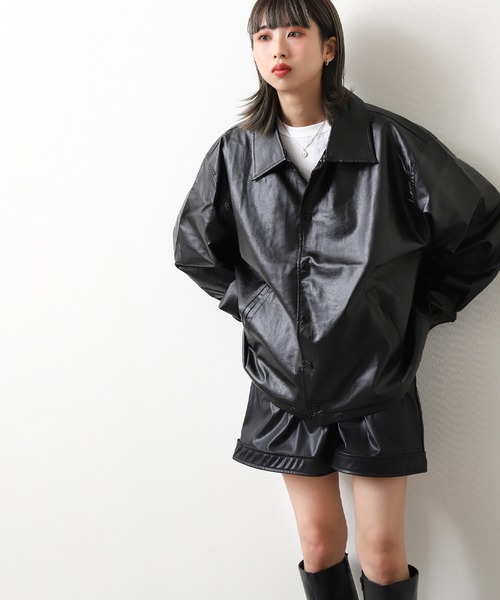 「ZIP FIVE」 「Contribe」ジャケット LARGE オフホワイト メンズ_画像6