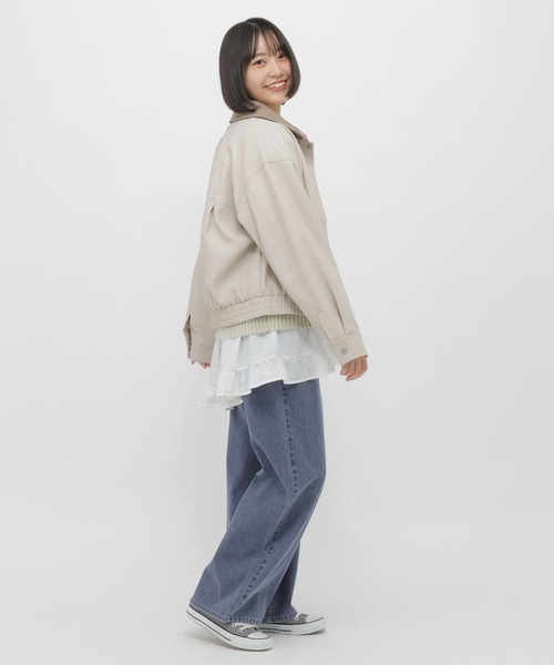 WOSAN ウォサン ブルゾン ジャケット ショート丈 WOSAN ウォサン ブルゾン ジャケット ショート丈 30%OFF】2way short