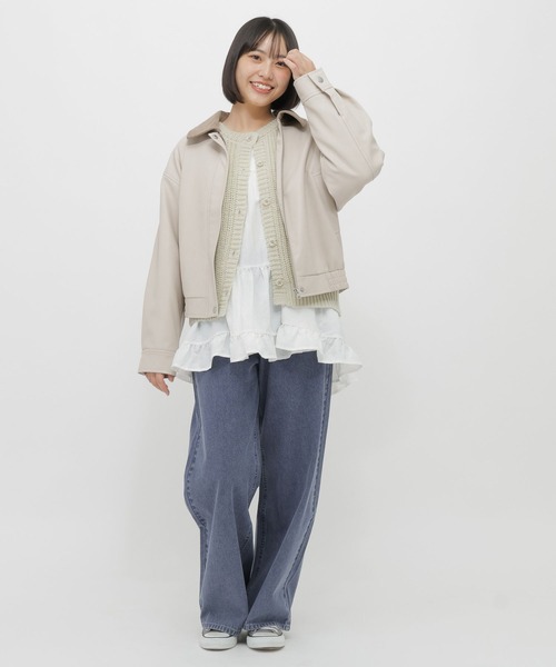 GLOBAL WORK（グローバルワーク） ブルゾン アウター ZIPUPショート