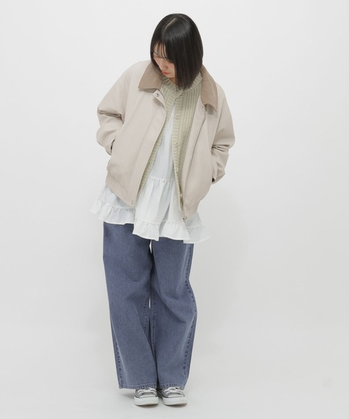 GLOBAL WORK（グローバルワーク） ブルゾン アウター ZIPUPショート