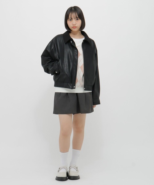 GLOBAL WORK（グローバルワーク） ブルゾン アウター ZIPUPショート
