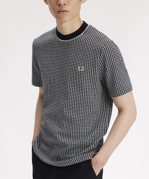 FRED PERRY（フレッドペリー） tシャツ Chequerboard T-Shirt