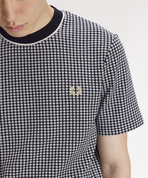 FRED PERRY（フレッドペリー） tシャツ Chequerboard T-Shirt