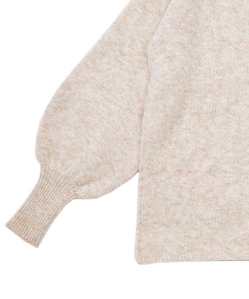 「select MOCA」 長袖ニット FREE アイボリー レディース_画像4