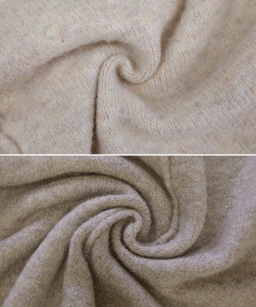 「select MOCA」 長袖ニット FREE アイボリー レディース_画像5