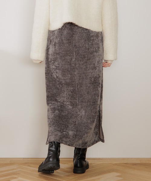 「flower」 タイトスカート FREE ブラック レディース_画像4