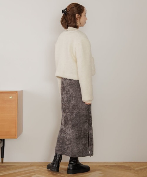 「flower」 タイトスカート FREE ブラック レディース_画像8