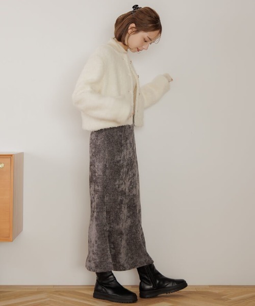 「flower」 タイトスカート FREE ブラック レディース_画像9