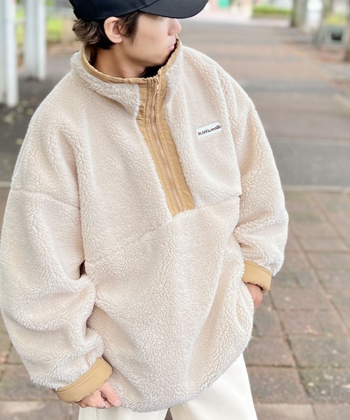 「Java」 ナイロンブルゾン MEDIUM パープル メンズ_画像9