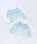 ベビー服 ロンパース 「リンク」いちご・花柄チ...の詳細画像4