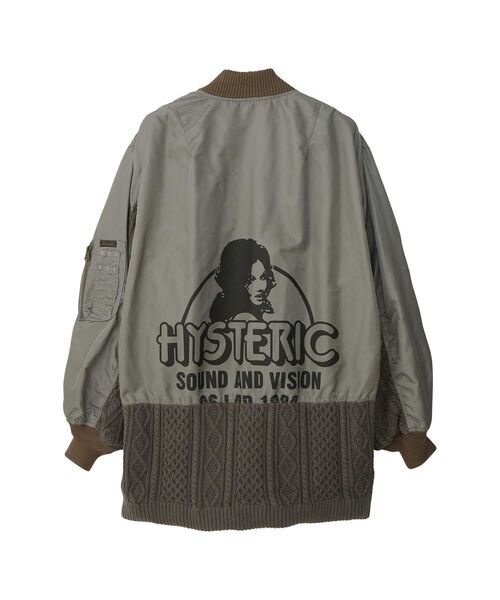 HYSTERIC GLAMOUR（ヒステリックグラマー） ブルゾン FREE ブルー
