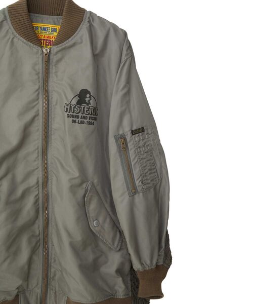 HYSTERIC GLAMOUR（ヒステリックグラマー） ブルゾン FREE ブルー