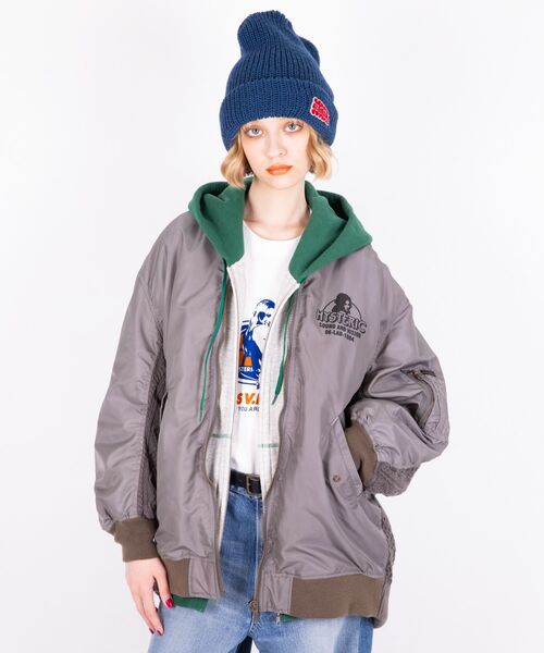HYSTERIC GLAMOUR（ヒステリックグラマー） ブルゾン FREE ブルー