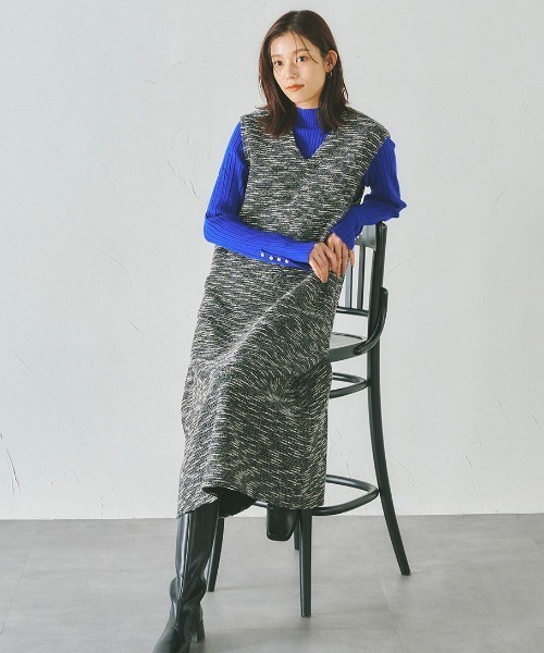 「Droite lautreamont」 サロペットスカート 2 ベージュ レディース_画像2