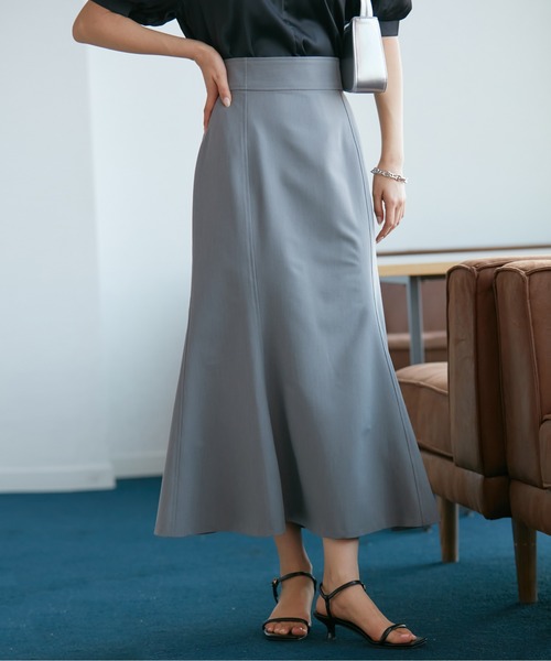 「visage」 フレアスカート M オフホワイト レディース_画像2